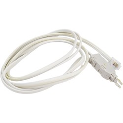 Соединительный шнур для плинтов TWT, 4-х полюсный LSA/RJ12, 1.5м LSA-P4-12-1.5m - фото 17566029