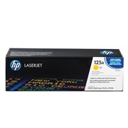 Картридж лазерный HP (CB542A) ColorLaserJet CP1215/CP1515N/CM1312, желтый, оригинальный, ресурс 1400 страниц - копия