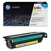 Картридж лазерный HP (CE262A) ColorLaserJet CP4025/4525, желтый, оригинальный, ресурс 11000 страниц - копия