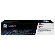 Картридж лазерный HP (CE313A) LaserJet CP1025/CP1025NW, пурпурный, оригинальный, ресурс 1000 страниц - копия