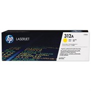 Картридж лазерный HP (CF382A) LaserJet Pro M476dn/476dw/476nw, желтый, оригинальный, ресурс 2700 страниц - копия