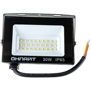 Светильник ОНЛАЙТ OFL-30-6K-BL-IP65-LED