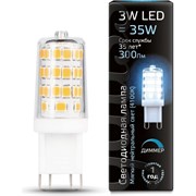 Диммируемая лампа Gauss LED G9 AC185-265V 3W 4100K