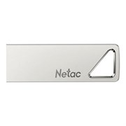 Флеш-диск 8GB NETAC U326, USB 2.0, серебристый, NT03U326N-008G-20PN