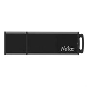 Флеш-диск 64GB NETAC U351, USB 3.0, черный, NT03U351N-064G-30BK