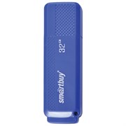 Флеш-диск 32 GB, SMARTBUY Dock, USB 2.0, синий, SB32GBDK-B