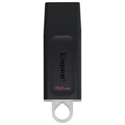 Флеш-диск 32GB KINGSTON DataTraveler Exodia, разъем USB 3.2, черный/белый, DTX/32GB