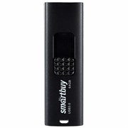 Флеш-диск 64 GB SMARTBUY Fashion USB 3.0, черный, SB064GB3FSK