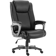 Кресло офисное BRABIX PREMIUM "Solid HD-005", НАГРУЗКА до 180 кг, рециклированная кожа, черное, 531941