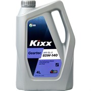 Полусинтетическое трансмиссионное масло KIXX GEARTEC GL-5 85W-140