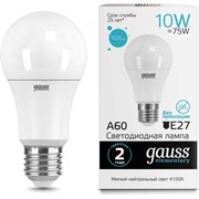 Лампа GAUSS LED Elementary A60 10W E27 4100K