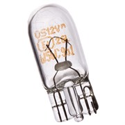 Автолампа OSRAM W5W W2.1*9.5d 12V /1/10