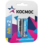 Батарейка Космос LR6 BP-2 бл.2шт