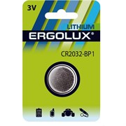 Литиевая батарейка Ergolux ergolux CR2032