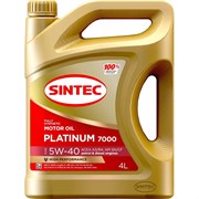 Синтетическое масло SINTEC Sintec Platinum 5W-40; SN/CF