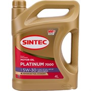 Моторное синтетическое масло SINTEC PLATINUM SAE 5W-30 API SN, ILSAC GF-6A