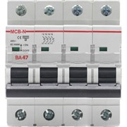 Автоматический выключатель Akel ВА47-MCB-N-4P-D6-AC