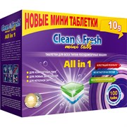 Таблетки для посудомоечных машин Clean&Fresh Cd13100m