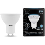 Лампа GAUSS LED MR16 GU10 5W 4100K