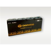 Алкалиновая батарейка Daewoo 6LR61 Power Alkaline Pack-4