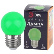 Светодиодная лампа ЭРА ERAGL45E27 LED Р451WE27