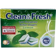 Таблетки для посудомоечных машин Clean&Fresh Cd1330