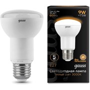 Лампа GAUSS LED Reflector R63 E27 9W 2700K