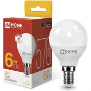 Светодиодная лампа IN HOME LED-ШАР-VC