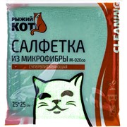 Салфетка Рыжий кот М-02Есо