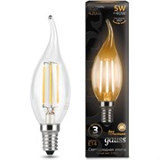 Лампа GAUSS LED Filament Candle tailed E14 5W 2700K