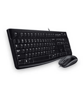 Комплект Logitech MK120 Desktop  (клавиатура+мышь) (арт. 920-002589, M/N: YU0036 / M-U0026)