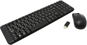 Комплект беспроводной Logitech MK220 (клавиатура+мышь), (арт. 920-003236)
