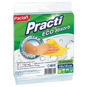 Целлюлозные губчатые салфетки Paclan Practi ECO absorb