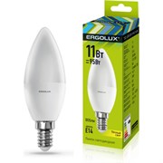 Светодиодная лампа Ergolux LED-C35-11W-E14-3K Свеча