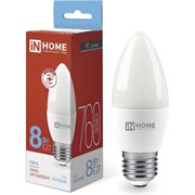 Светодиодная лампа IN HOME LED-СВЕЧА-VC