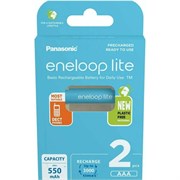 Аккумуляторы Panasonic eneloop lite BK-4LCCE/2BE