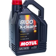 Синтетическое масло MOTUL 8100 X-clean+ SAE 5W30