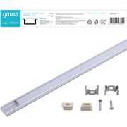 Врезной профиль для ленты LED GAUSS BT414