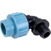 Отвод Unipump с наружной резьбой 90°; 20х1/2"