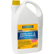 Антифриз RAVENOL TTC Traditional Technology Coolant Concent концентрат, желтый, 5 л