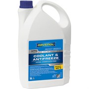 Антифриз RAVENOL HTC Hybrid Techn.Coolant Premix -40C готовый к применению, синий, 5 л