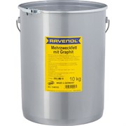 Смазка с графитом RAVENOL Mehrzweckfett m.Graphit 10 кг