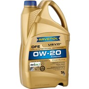 Моторное масло RAVENOL DFE SAE 0W-20, 5 л new
