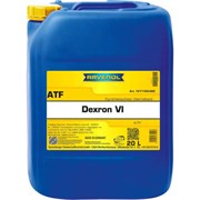Трансмиссионное масло RAVENOL ATF Dexron VI 20 л, new