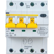 Автоматический выключатель дифференциального тока IEK АВДТ 34