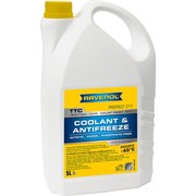 Антифриз RAVENOL TTC Traditional Technology Coolant Premix готовый к применению, желтый, 5 л