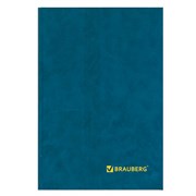 Книга учета 160 л., клетка, твердая, бумвинил, блок офсет, А4 200х290 мм, BRAUBERG, 130182