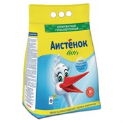 Стиральный порошок для всех типов стирки, 4 кг, АИСТЁНОК "Волшебный вихрь", бесфосфатный, 4301010015 Стиральный порошок для всех типов стирки, 4 кг, АИСТЁНОК "Волшебный вихрь", бесфосфатный, 4301010015