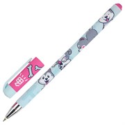 Ручка шариковая BRUNO VISCONTI "HappyWrite", синяя, "Kawaii.Щеночек", 0,5 мм, линия 0,38 мм, 20-0215/57