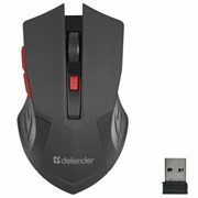 Мышь беспроводная DEFENDER Accura MM-275, USB, 5 кнопок + 1 колесо-кнопка, оптическая, черная, 52276 Мышь беспроводная DEFENDER Accura MM-275, USB, 5 кнопок + 1 колесо-кнопка, оптическая, черная, 52276